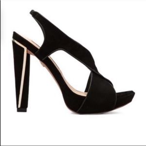 Diane Von Furstenberg Julie Criss Cross Heels
